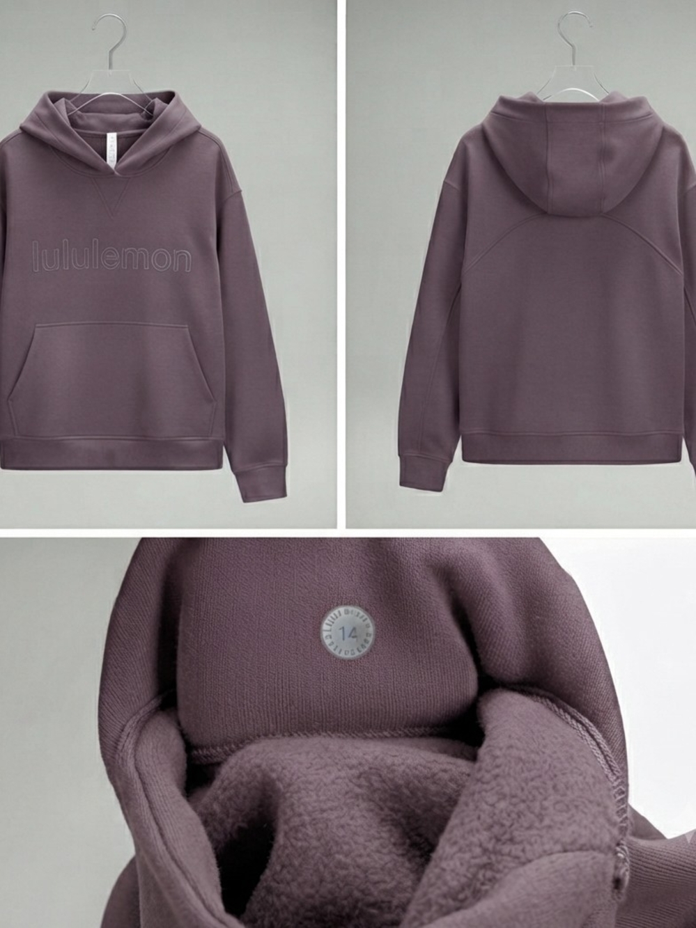 Lululemon All Yours Women’s Dusky Lavender Pullover Hoodie